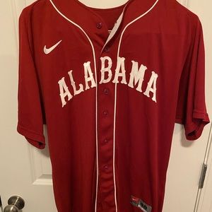 Alabama Game worn baseball jersey